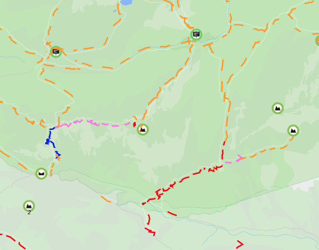 Пример отображения сложности троп